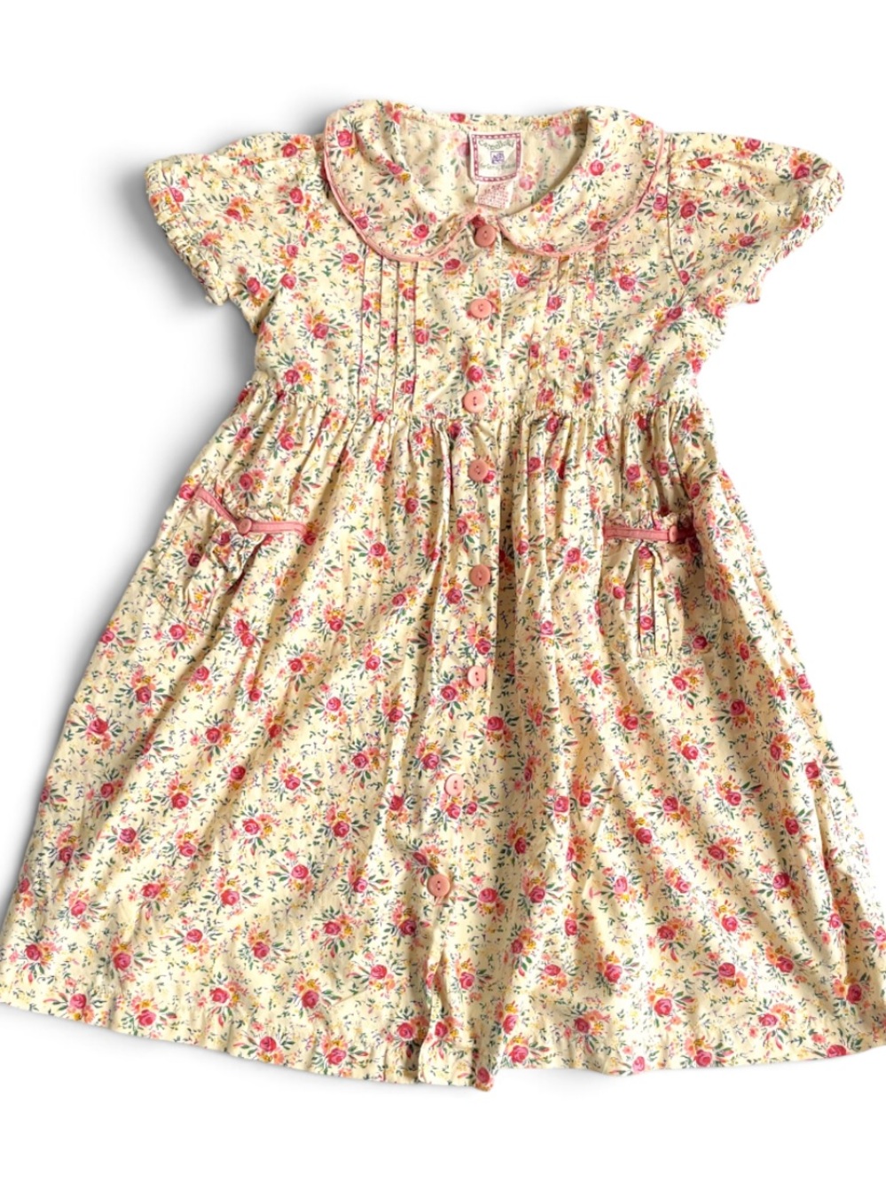 VINTAGE CORNELLOKI Dress Skirt Floral April Cornell Calico Cottagecore Formal
